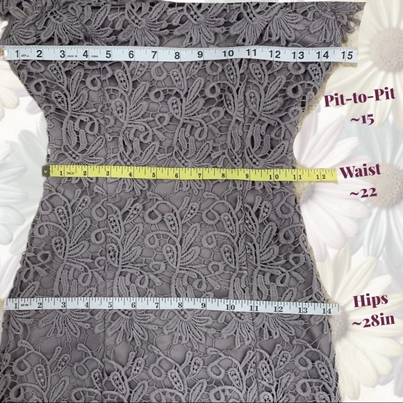 Lulu’s Hidden Talent Backless Gray Dress - size XS - Picture 7 of 13